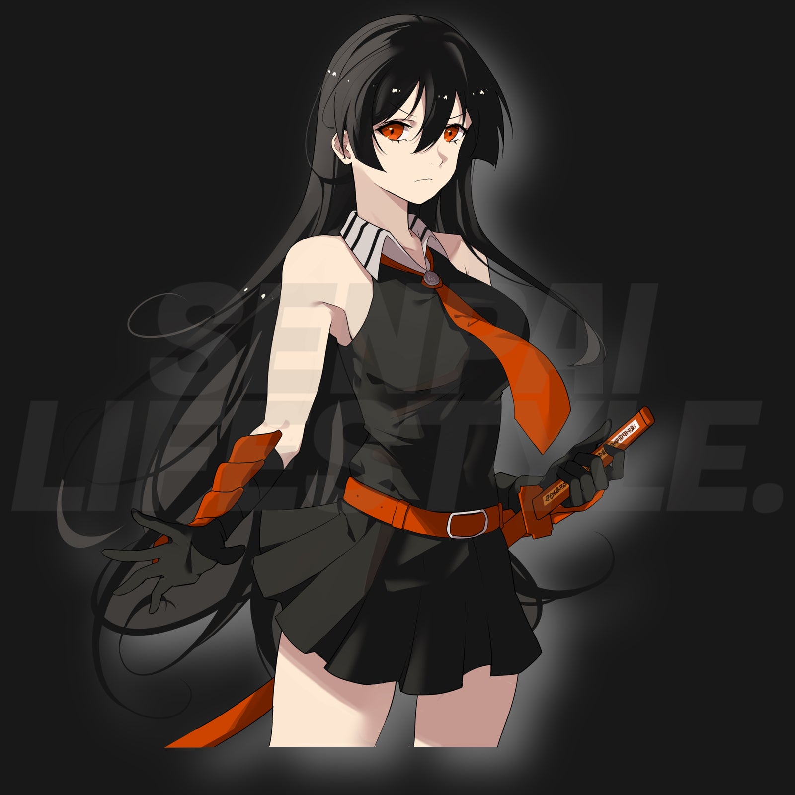 Akame Ga Kill - Esdeath Anime Decal Sticker